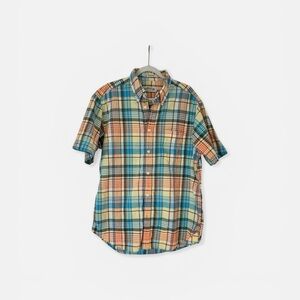 Orvis Multicolor Plaid Button Down Shirt
